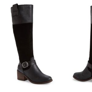 Lucky Brand Kailan Ankle Strap Tall Boot